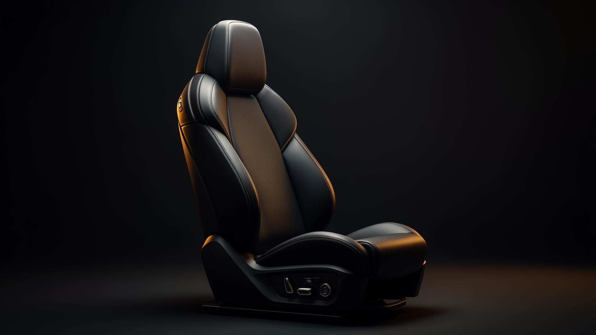 Automotive seat frame and foam assembly